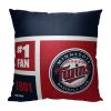 [Personalization Only] OFFICIAL MLB Colorblock Personalized Pillow - Minnesota Twins