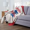 [Personalization Only] OFFICIAL MLB Jersey Personalized Silk Touch Throw Blanket - Phillies