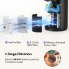 Air Purifier for Home Large Room up to 1200ft²;  H13 HEPA Filter Air Cleaner for Bedroom Office;  Odor Eliminator Night Light;  Ozone-Free