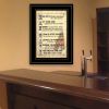 "Man Up" by Millwork Engineering, Ready to Hang Framed Print, Black Frame
