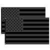 All Black American Flag 3x5FT UV Protection Black US Flag Double Side Printing