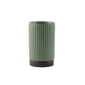Ceramic Kitchen Chopsticks Storage Rack (Option: Dark green)