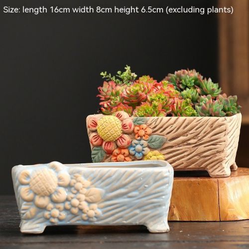 Large Succulent Flower Pot Ceramic