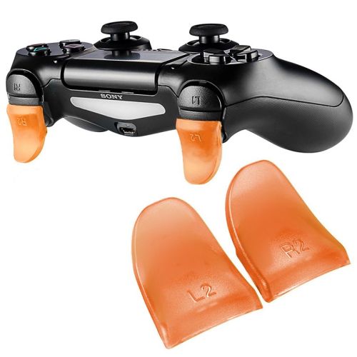 PS4 Extension Button Trigger Button Extension Extended Rubber Pad