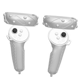 Handle Protective Sleeve Convex Point Is Fully Covered With Silica Gel To Prevent Falling (Color: White)
