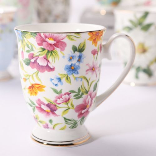 Household Creative Bone China Mark Office Cup
